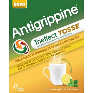 Antigrippine Antigrippine Trieffect Hostpåsar 10 påsar 10 påsar