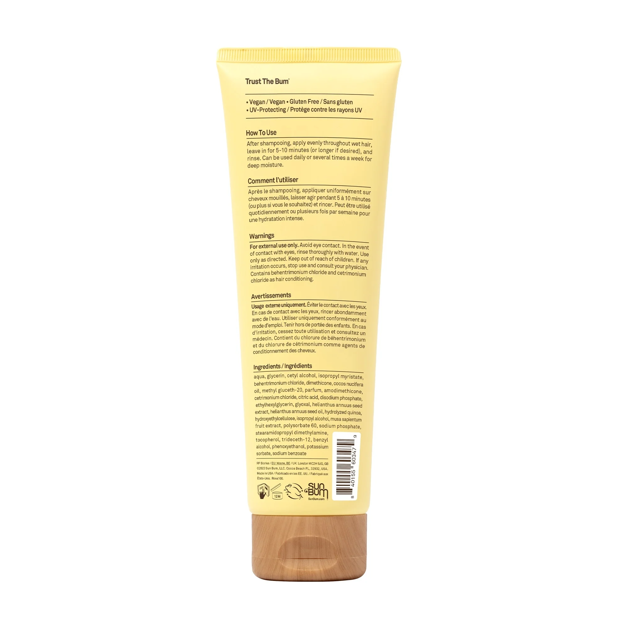 Hair Care Hair Mask - Maschera Rivitalizzante Capelli, Maschera Doposole Capelli