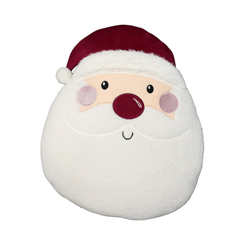 Heimkissen 45x38 cm Weihnachtsmannfigur