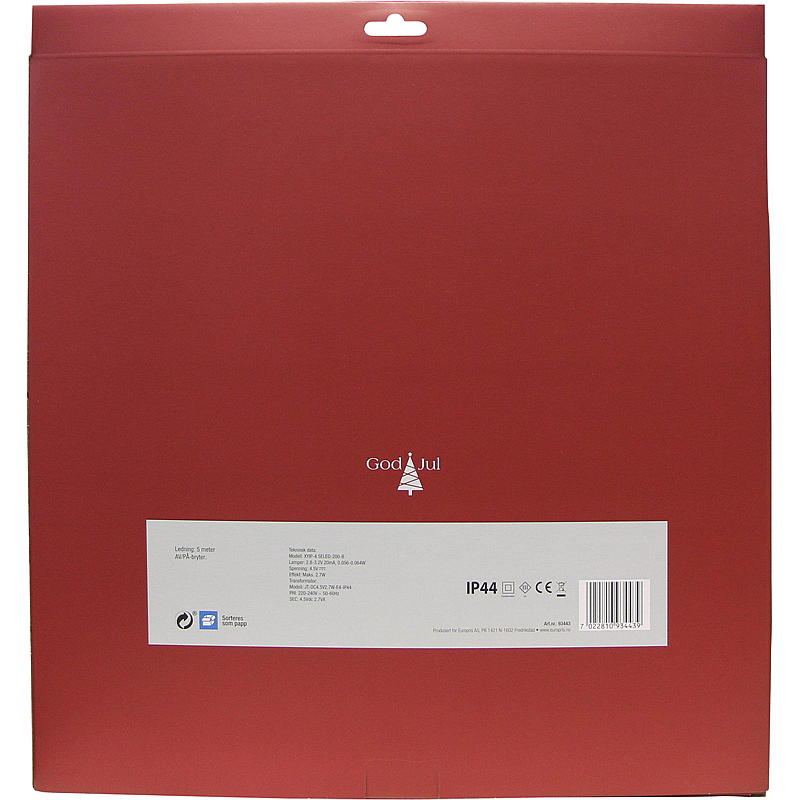 Hjem Lyslenke 40 cm 200 LED