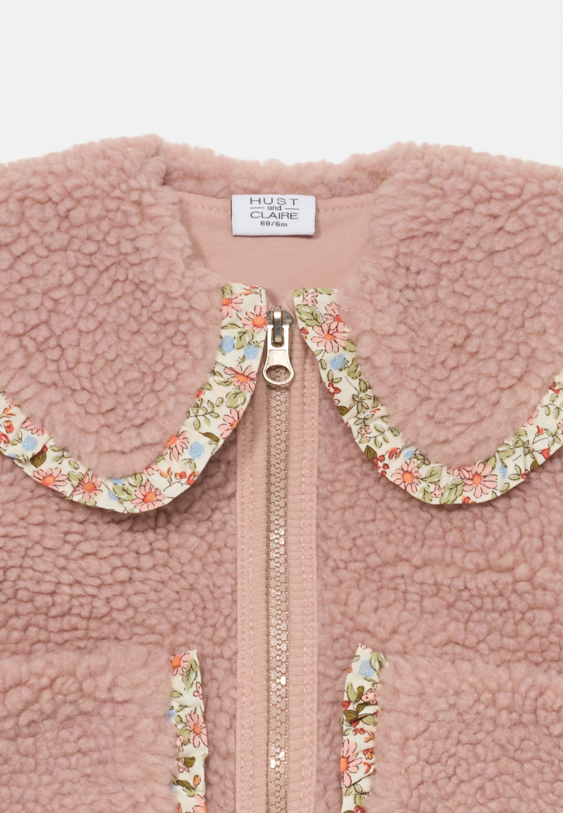 Hust & Claire GIRLY - Veste polaire - rose adobe