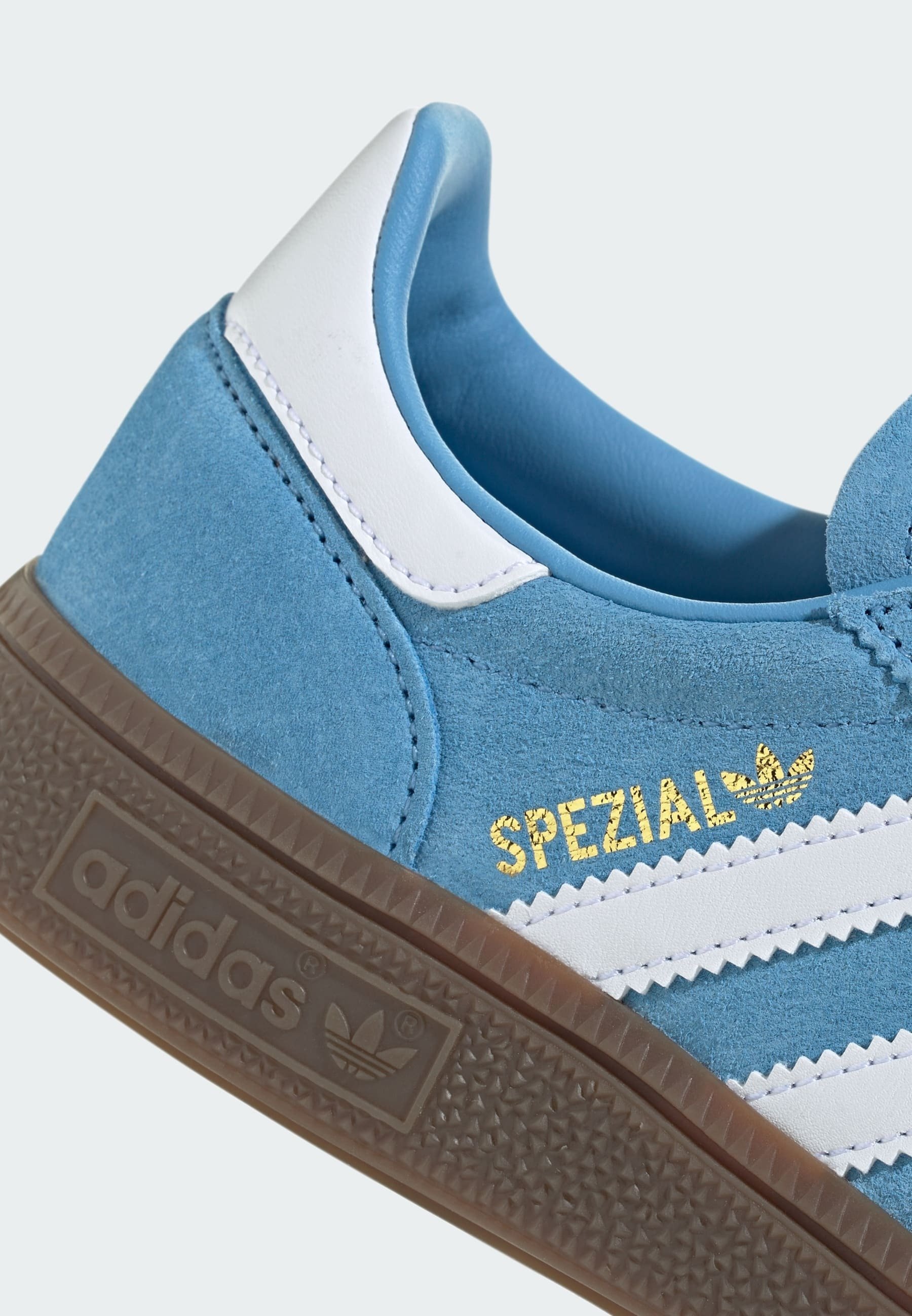adidas Originals HANDBALL SPEZIAL UNISEX - Sneakers - lichtblauw met witte rubberen zool