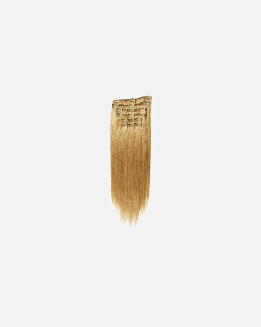 „FashionGirl“ prisegamos plaukų šukuosenos su segtukais #60 platininė blondinė – 65 cm – 1 vnt.
