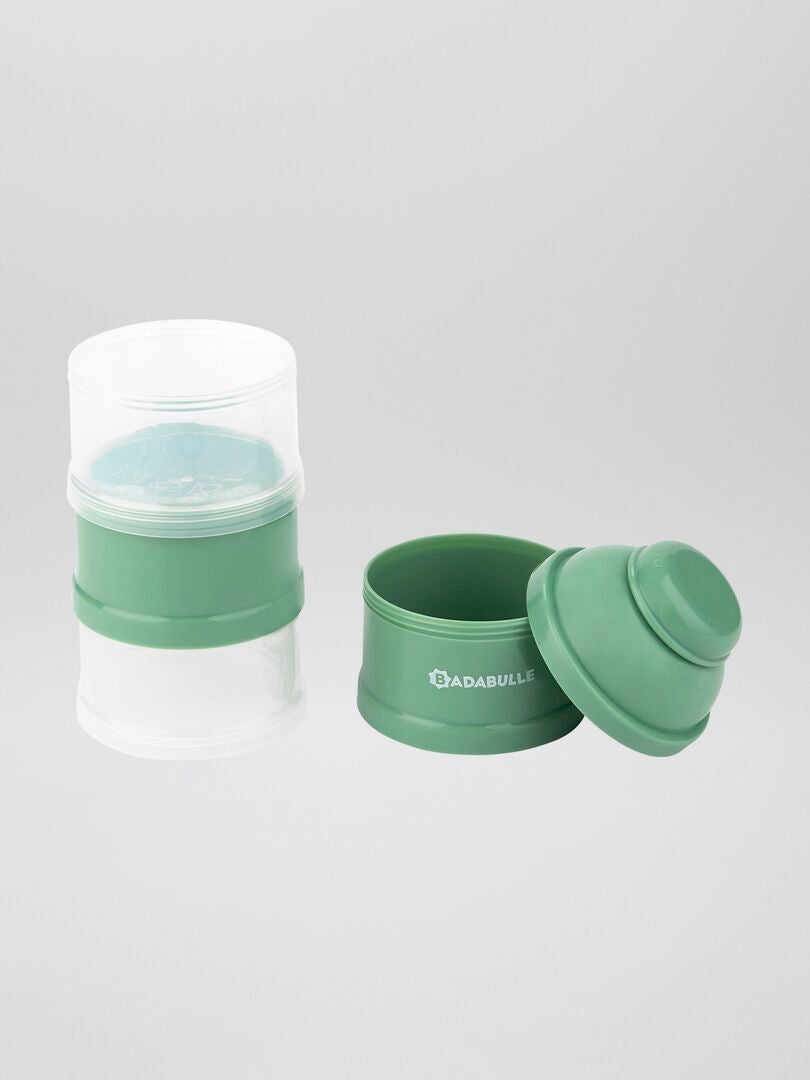 'Badabulle' container en dispenser - groen