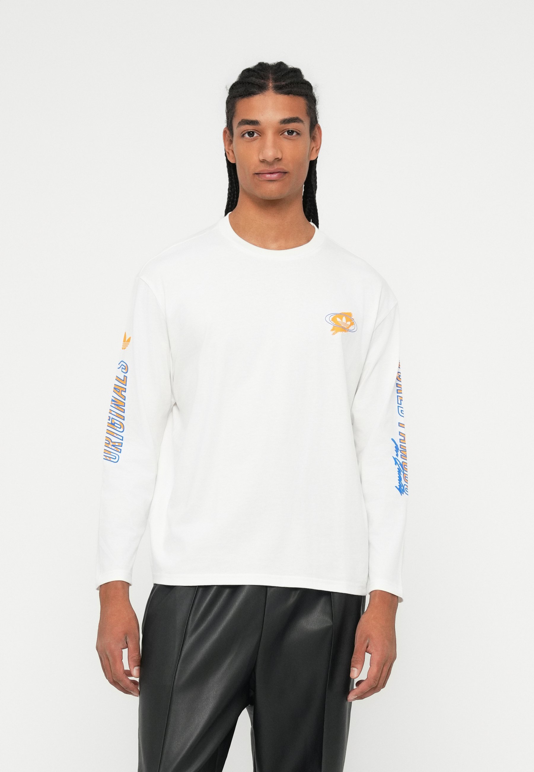 adidas Originals GRAPHIC UNISEX - Top met lange mouwen - wit