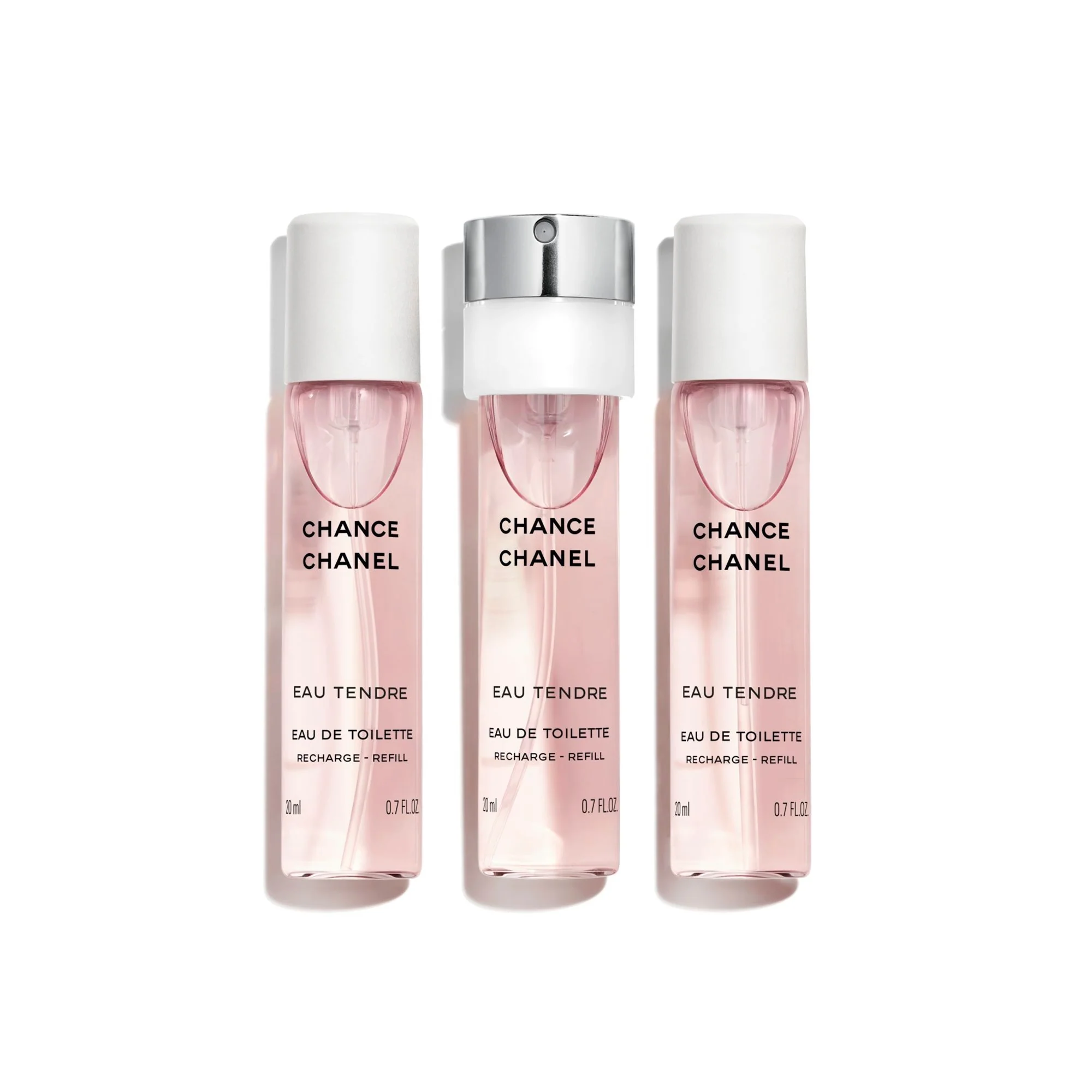 CHANCE EAU TENDRE - TWIST AND SPRAY SET DI RICARICHE 3 x 20 ml – EAU DE TOILETTE