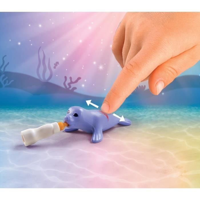 PLAYMOBIL 71499 Centre de soin des sirènes pour animaux