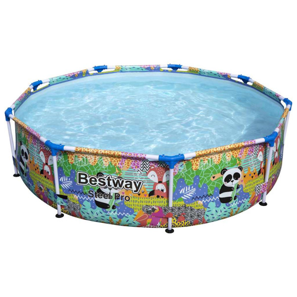 Basen stelażowy ogrodowy 274x66 Bestway zestaw 4w1