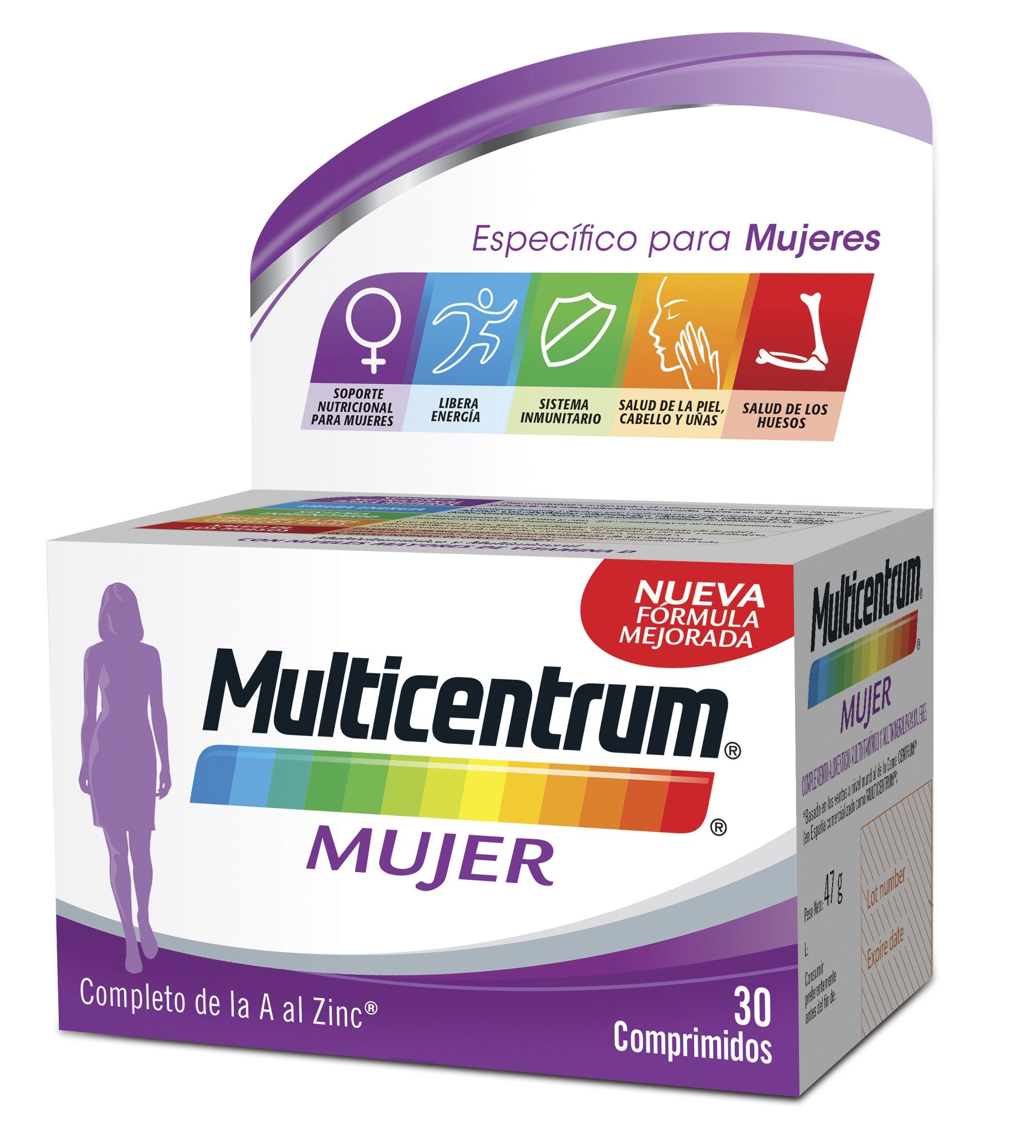 Multivitamínový a multiminerálny doplnok pre ženy Vitamíny a minerály