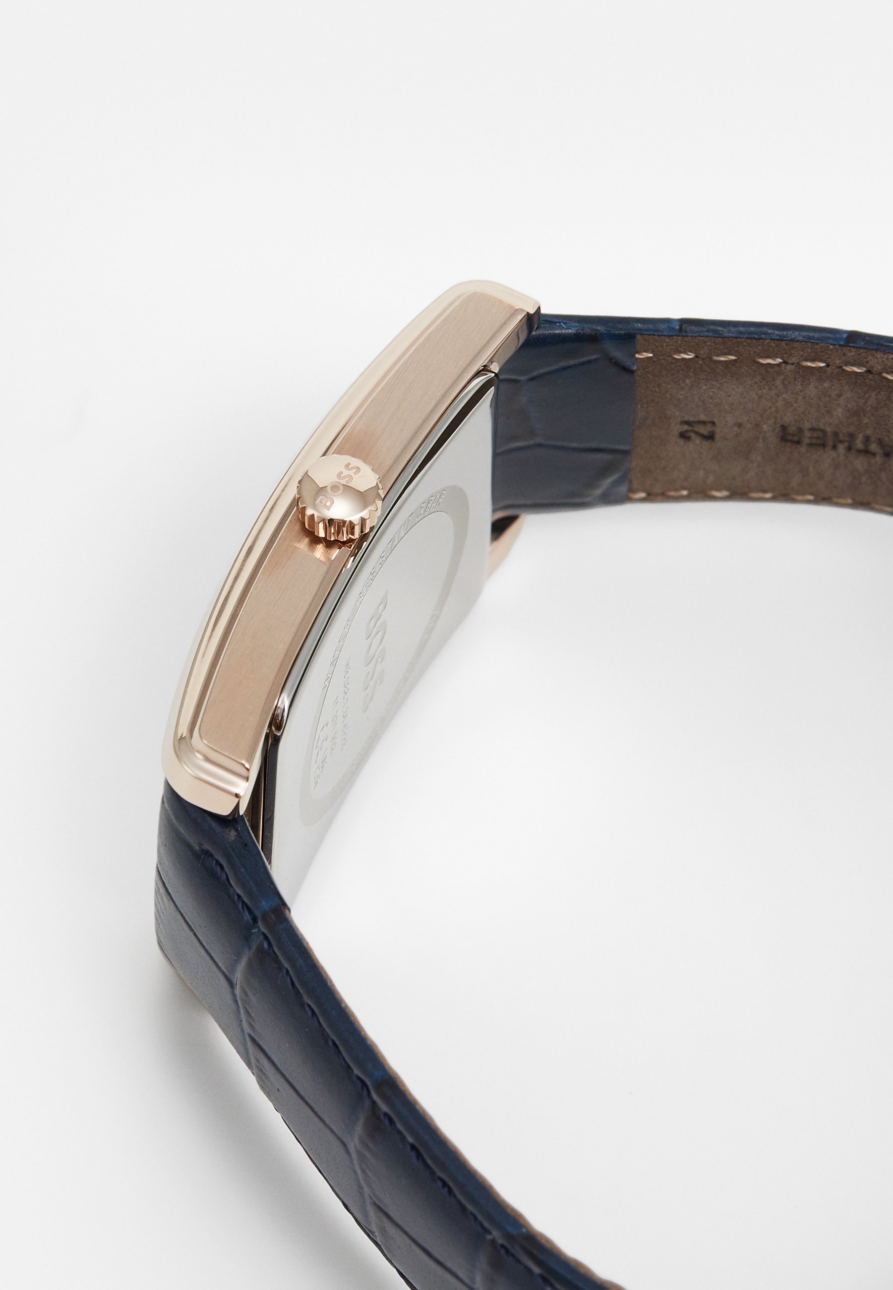 BOSS PRINCIPLE JURK UNISEX - Horloge - blauw/roségoudkleurig