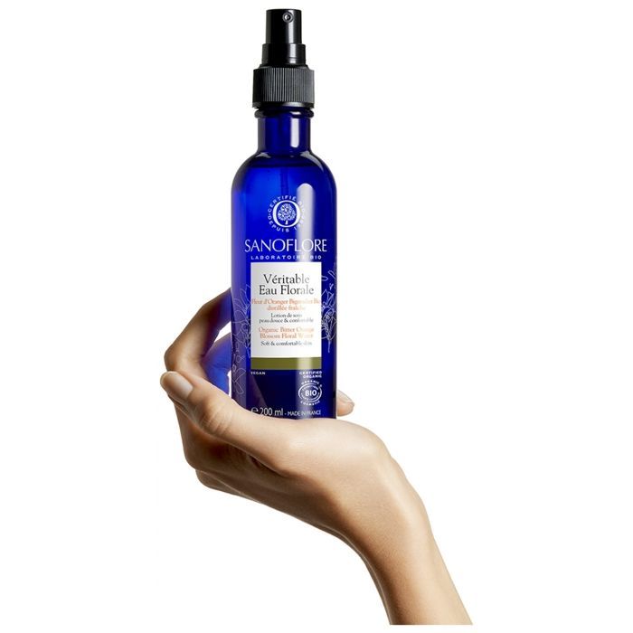 Eau florale d'oranger - Sanoflore - Lotion tonique naturelle pour le visage - 200ml - Adulte - Femme