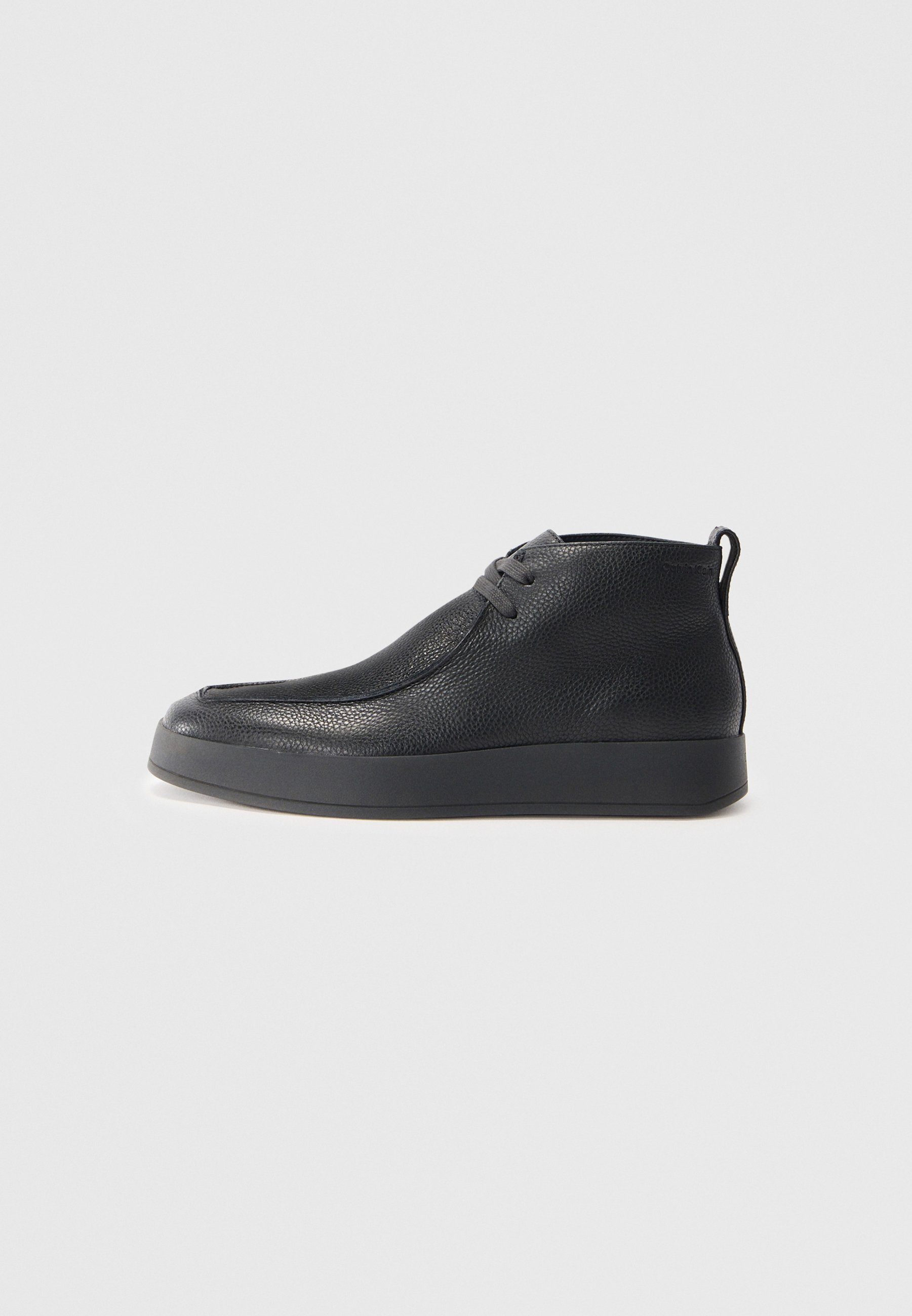 Tablier Calvin Klein HYBRID CUP - Bottines à lacets - Triple noir