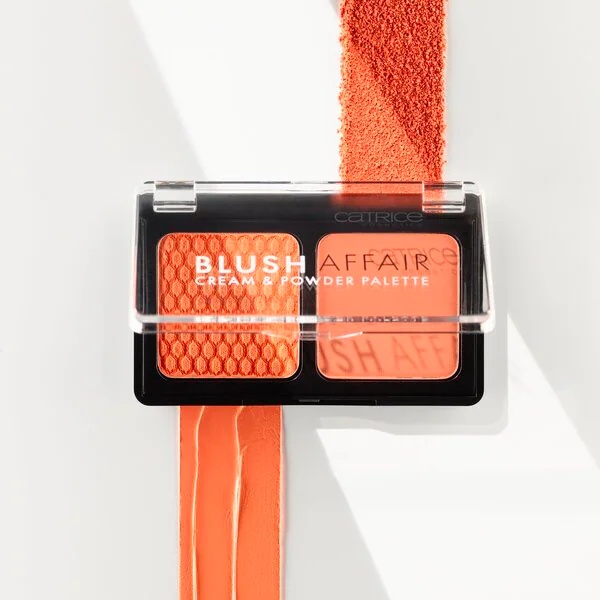Catrice Blush Affair 030 Absolute Apricot krēma un pūdera palete<br>6g