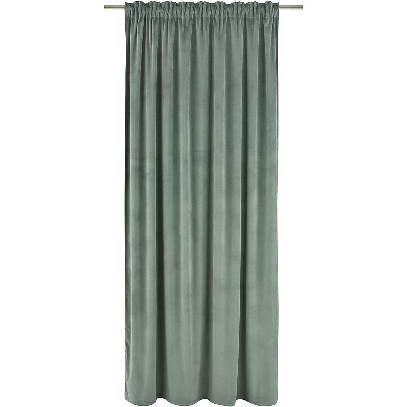Hemgardin 140x220 cm sammet grön Lily