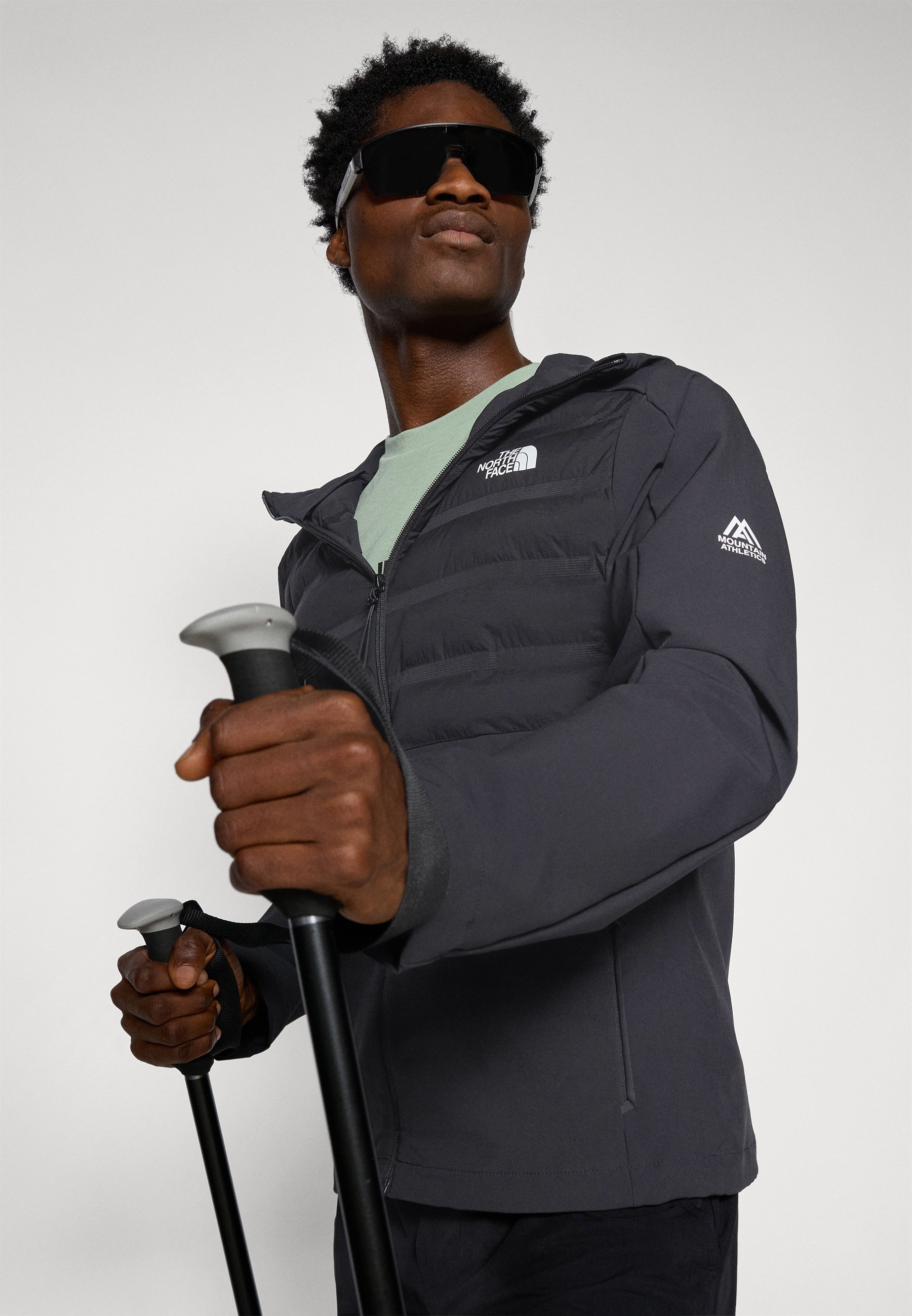 The North Face MOUNTAIN ATHLETICS CARI HOODED JACKET - Winterjas - zwart