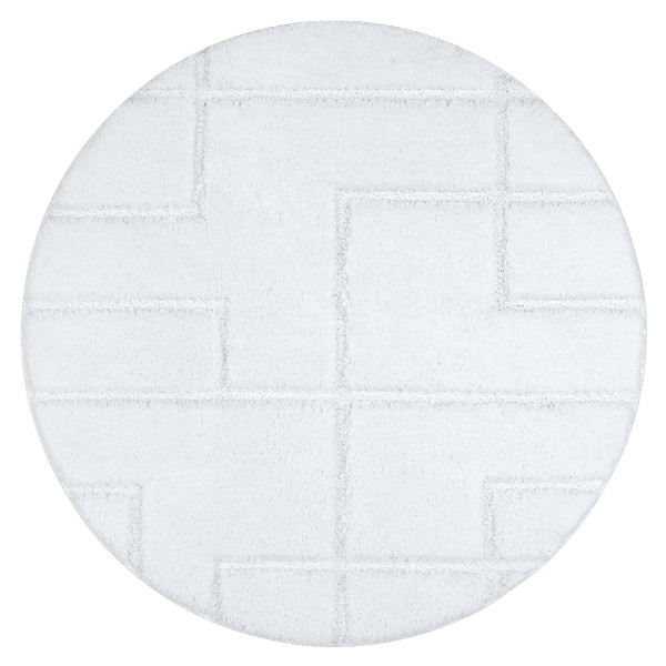 Dywan łazienkowy SUPREME koło LINES linie, koło 50 cm