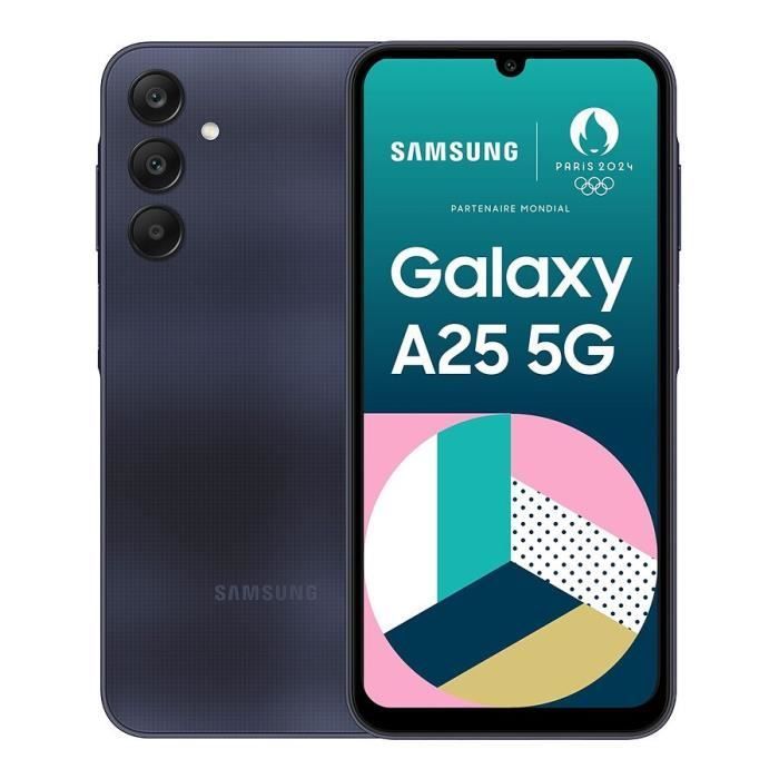 Smartphone SAMSUNG Galaxy A25 5G 128GB Blu notte