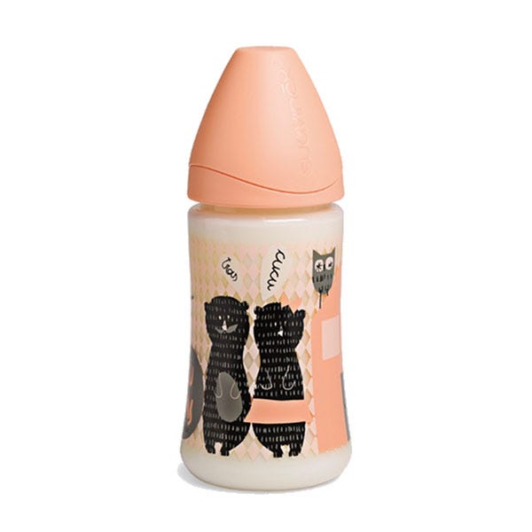 Nappflaska med snabbflödesnapp | 360 ml