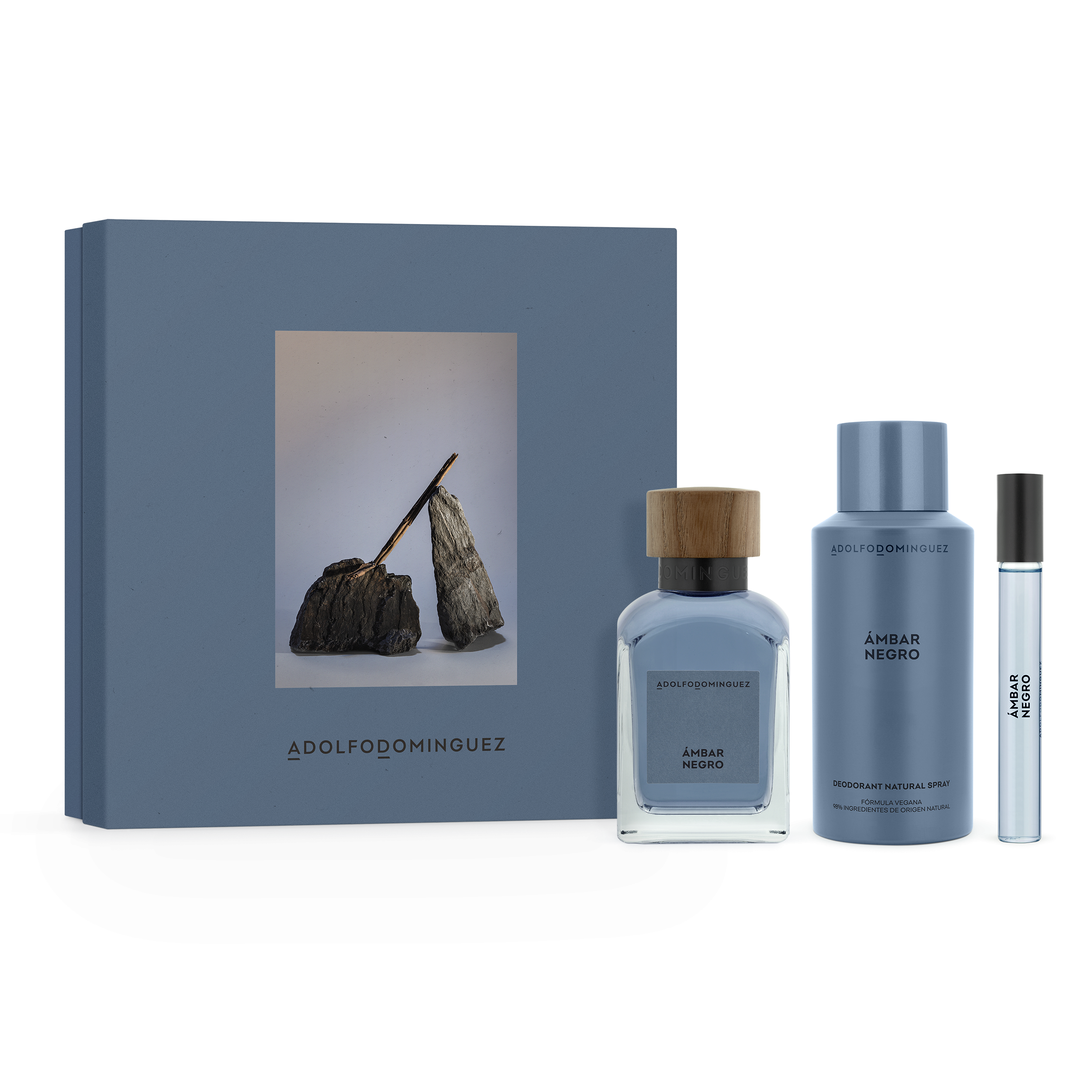 Darilni set parfumske vode Black Amber Parfumski seti za moške