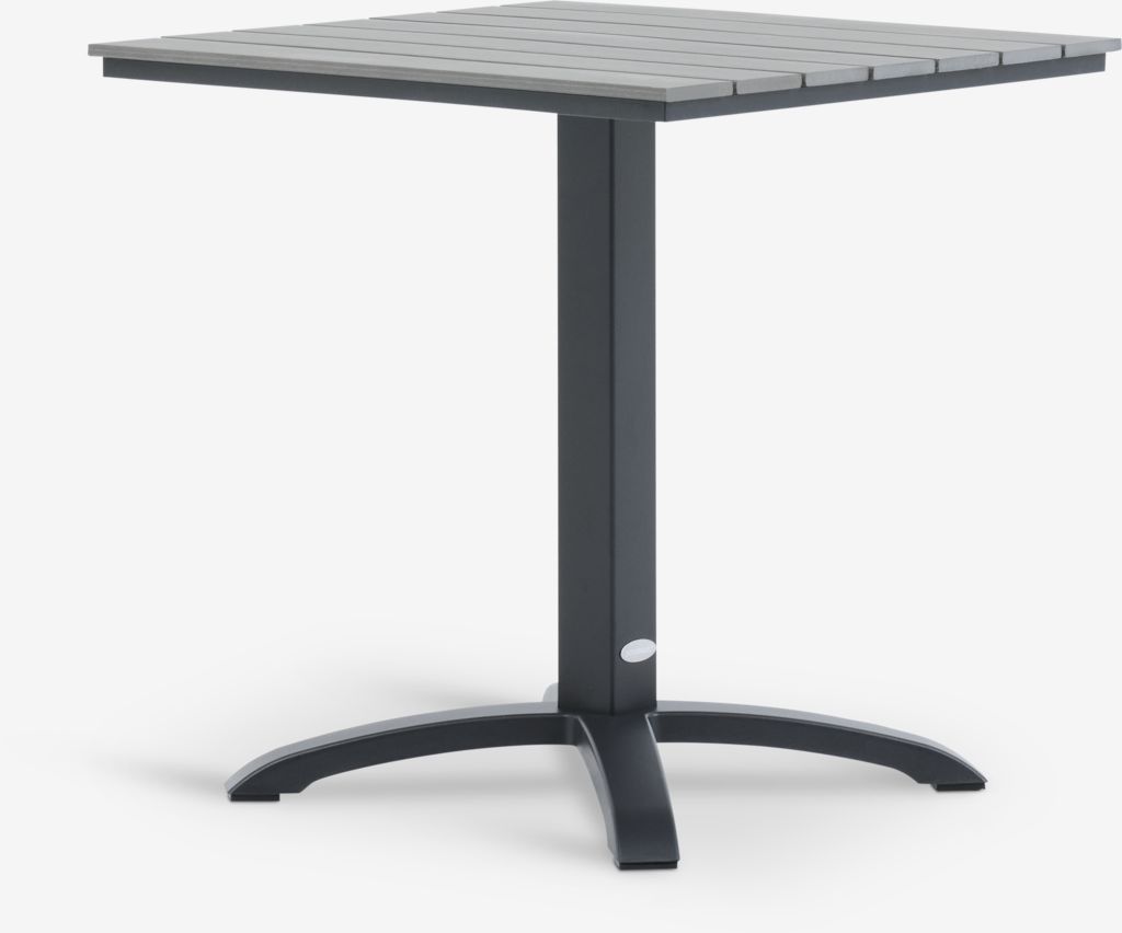 HOBRO Klub stol HOBRO S70xL70 sivi