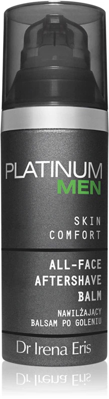 Dr. Irena Eris Platinum Men mitrinošais balzams pēc skūšanās pēc skūšanās 