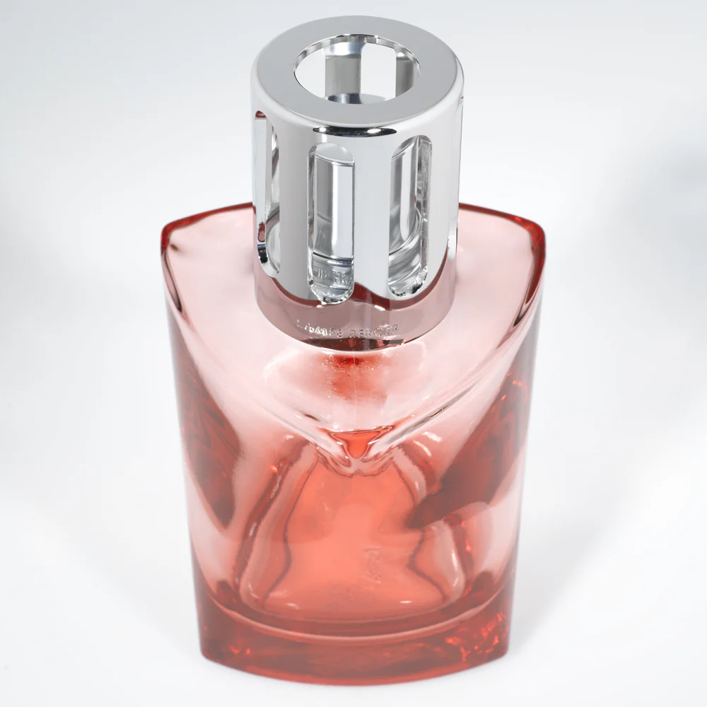 Lampe Coffret Terra Rouge - Cofanetto con Lampada, Lampada Catalitica, Profumo per Lampada Catalitica