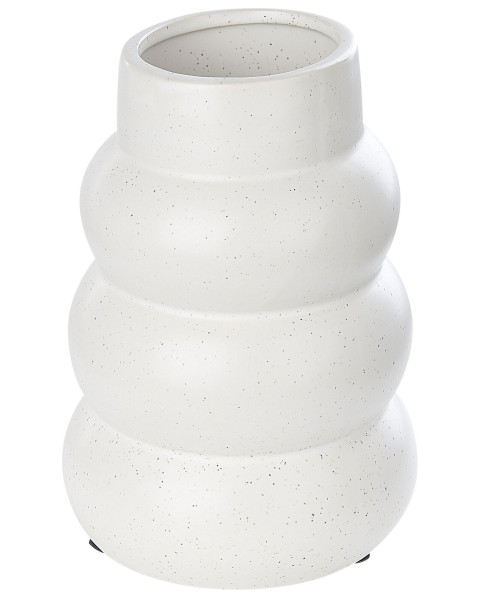 Wazon na kwiaty 22 cm minimalistyczny biały