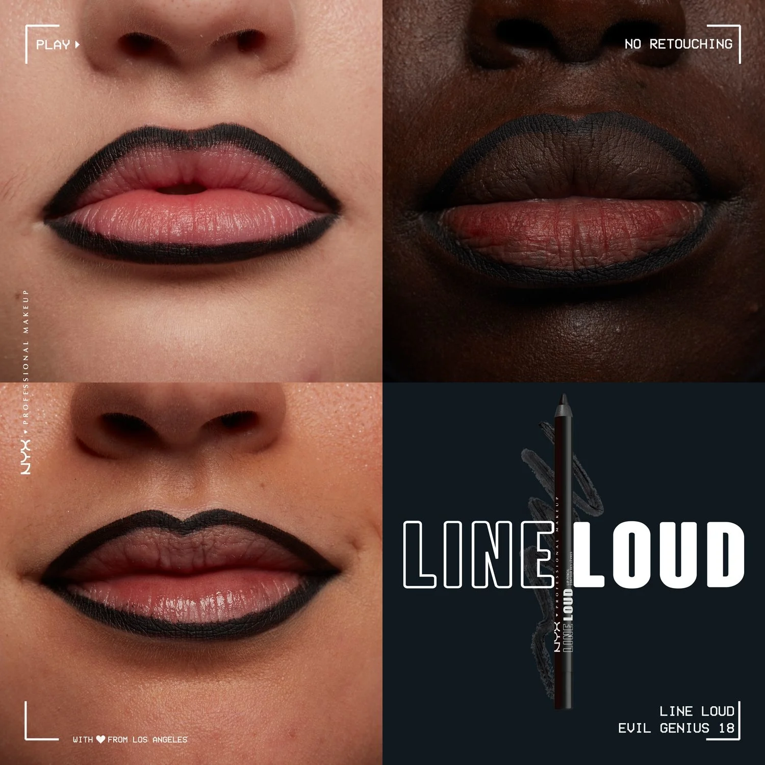 Labbra Line Loud Lip Liner Pencil - Matita labbra