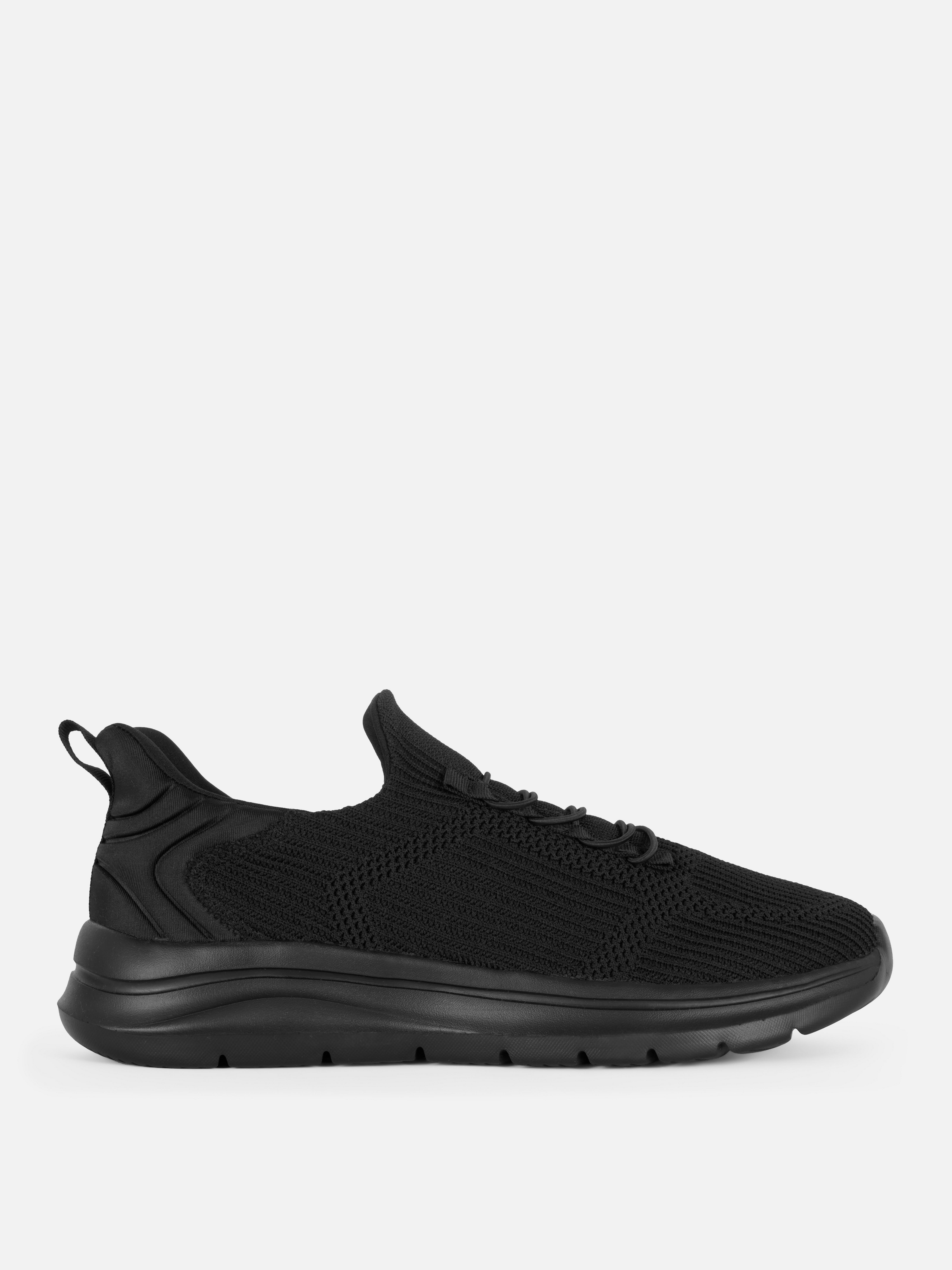 Teniși slip-on din plasă Teniși slip-on cu talpă robustă și bucle pentru călcâi