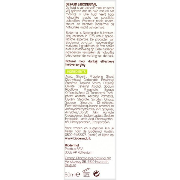 Biodermalna krema za masnu i kombinovanu kožu<br>50ml - Masna koža