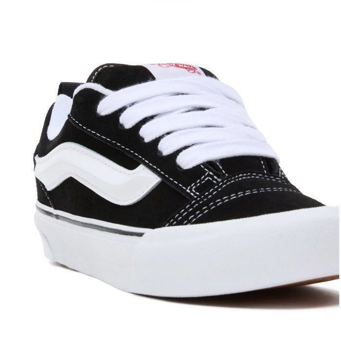 Chaussures Vans Knu Skool Unisex Noir - VN0009QC6BT - Lacets - Textile