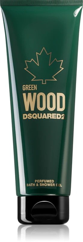 Dsquared2 Green Wood Bad- en Douchegel voor Mannen