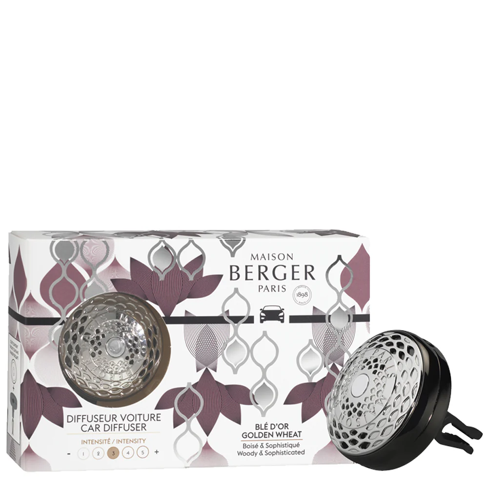 Diffuseur Voiture Diffusore per Auto Quintessence + ricarica Blé d’Or - Profumo per Automobile