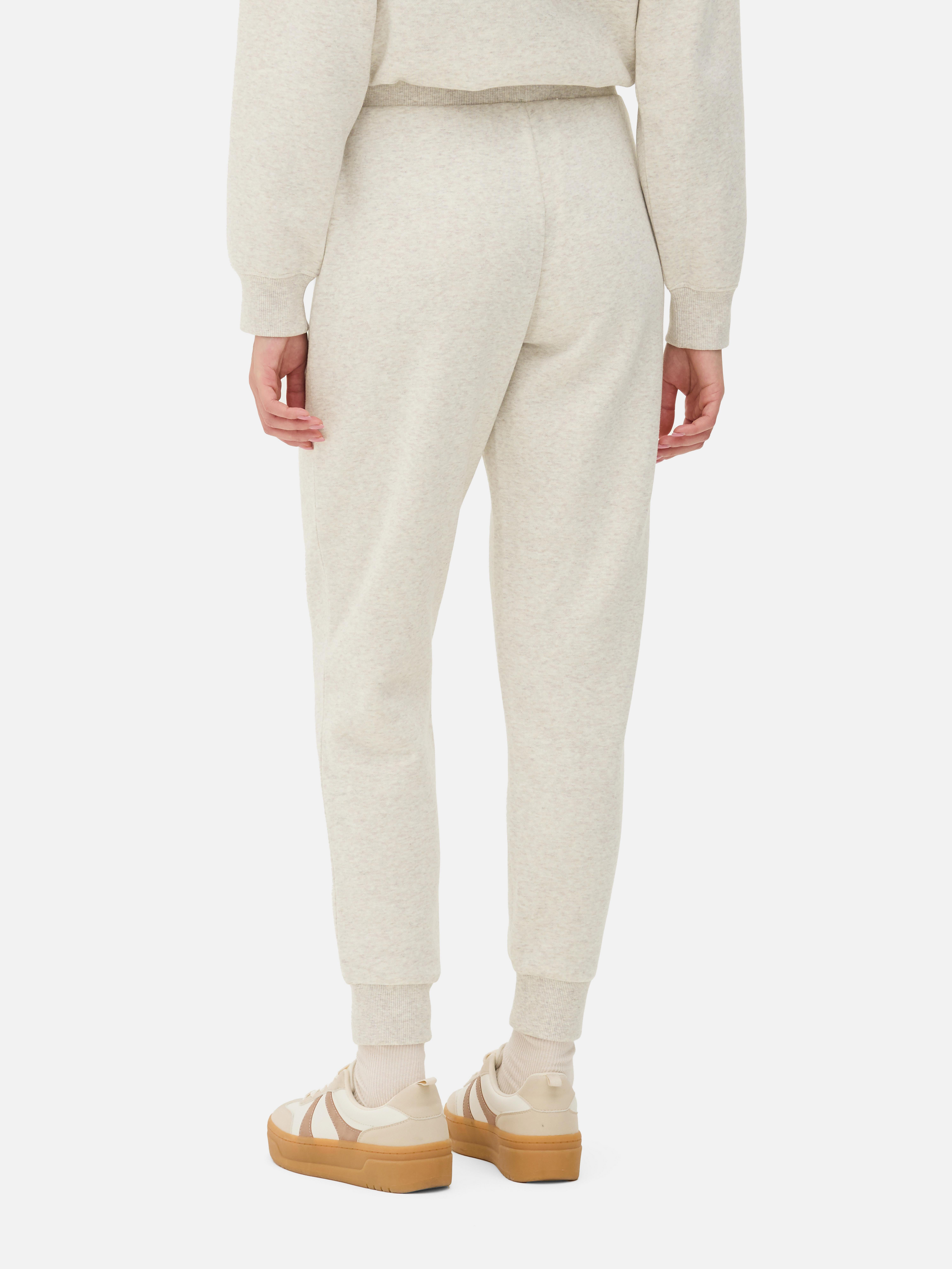 Pantaloni de trening skinny cu șnur de strângere Pantaloni de trening cu șnur de strângere, manșete la gleznă și picioare subțiri