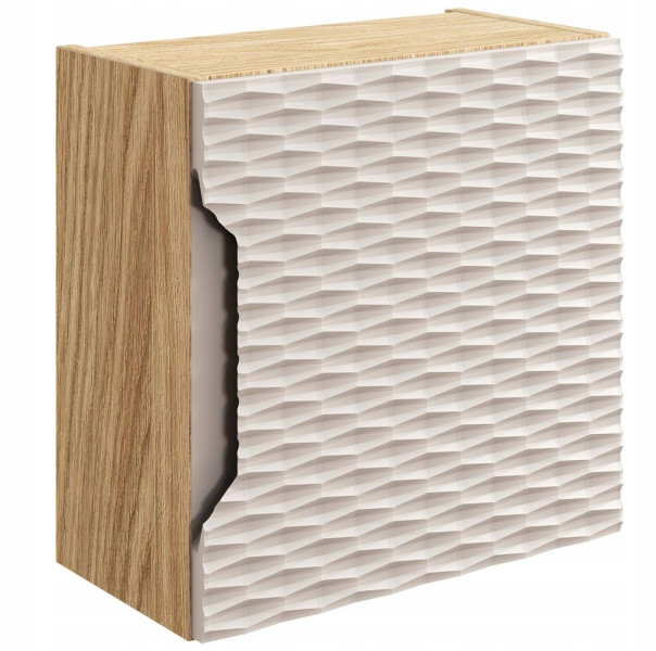 Szafka Łazienkowa 35 cm BEŻ Wisząca FRONT 3D OCEAN BEIGE