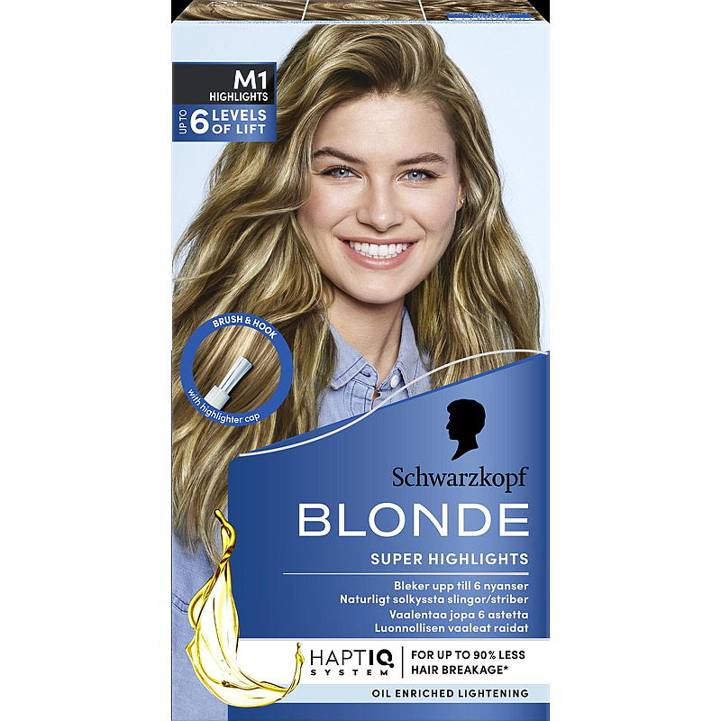 Schwarzkopf Coloration Cheveux Blond M1Super Highlights Schwarzkopf