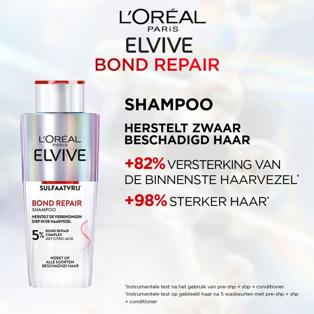 L'Oréal Paris Šampon za kosu Elvive Bond Repair - 200 ml