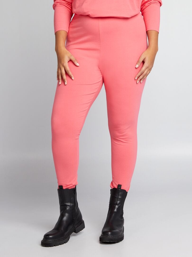 Effen jersey legging - ROZE