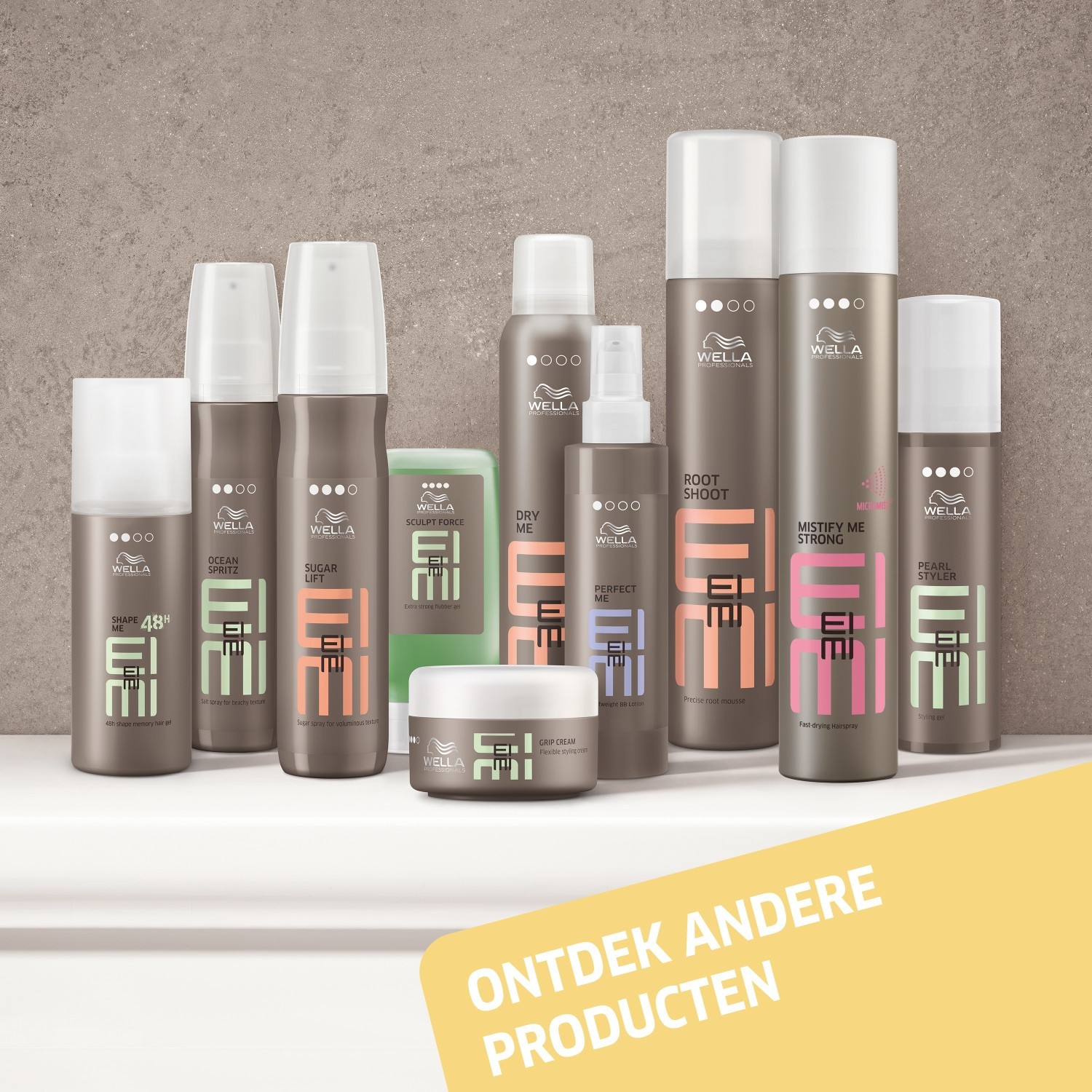 Wella Professionals EIMI Shine Just Brilliant plaukų kremas, 75 ml