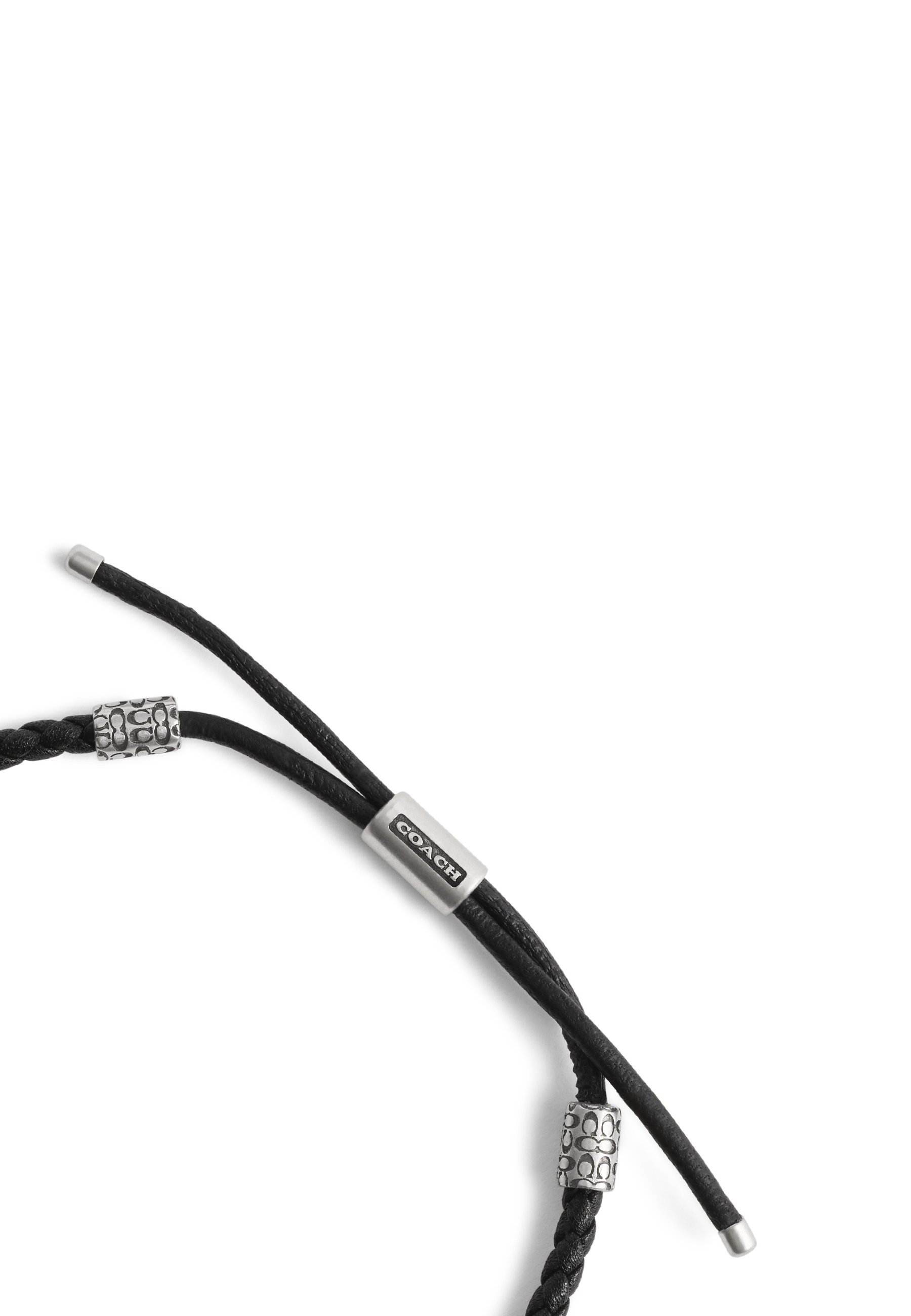 COACH armband - zilverkleurig