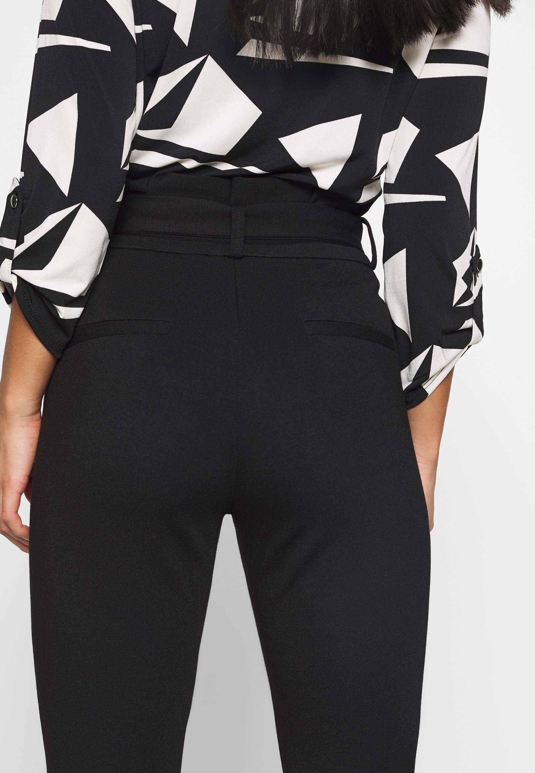 Vero Moda Petite Broek - zwart