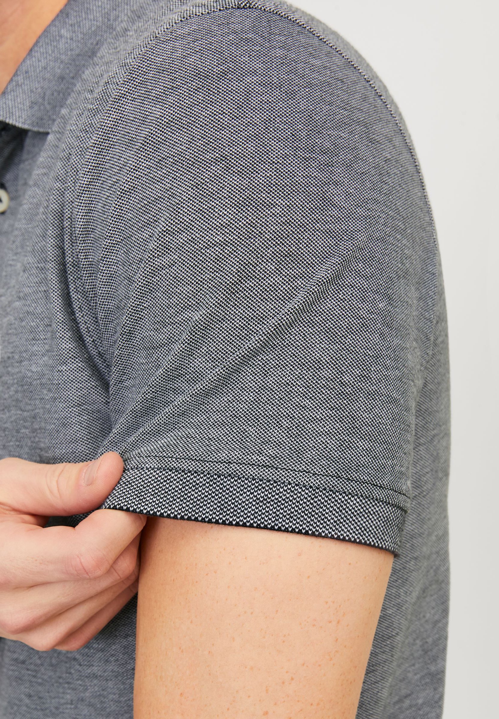 Polo Jack & Jones JJEPAULOS SS NOOS - anthracite