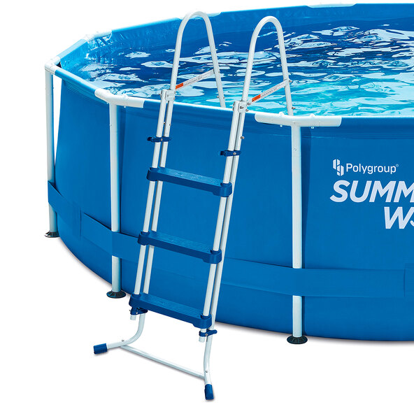 Scară pentru piscină, 91 cm