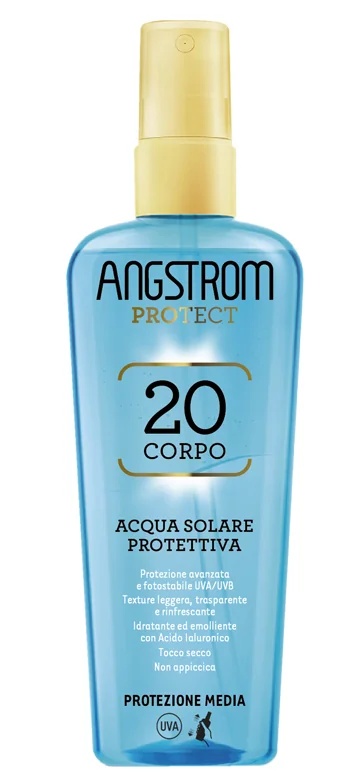 ANGSTROM PROTECT Água com proteção solar Angstrom FPS 20 com fórmula bifásica
