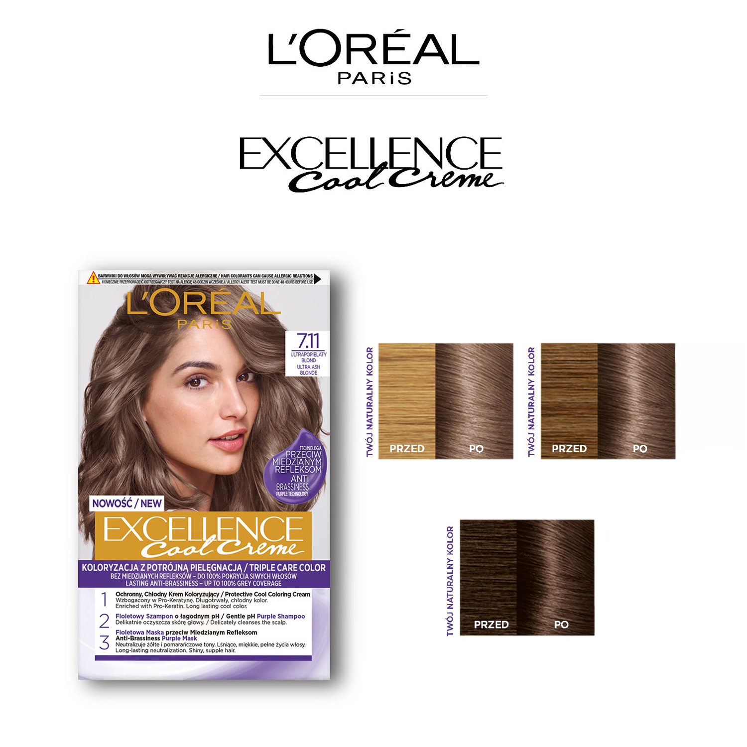 L'Oréal Paris Excellence vēsais krēms