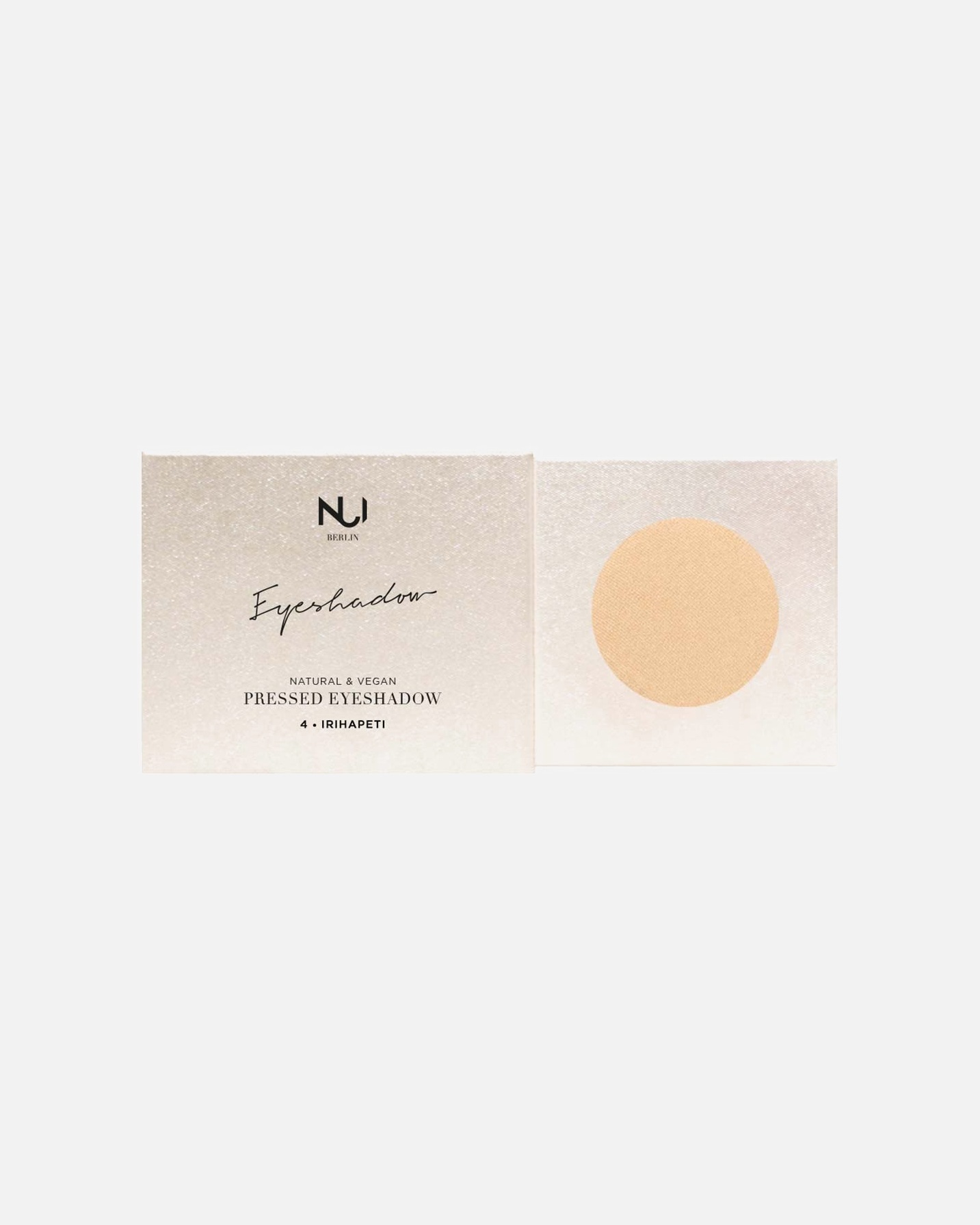 „Nui Cosmetics Lidschatten“ natūralūs presuoti akių šešėliai - 2,5 g