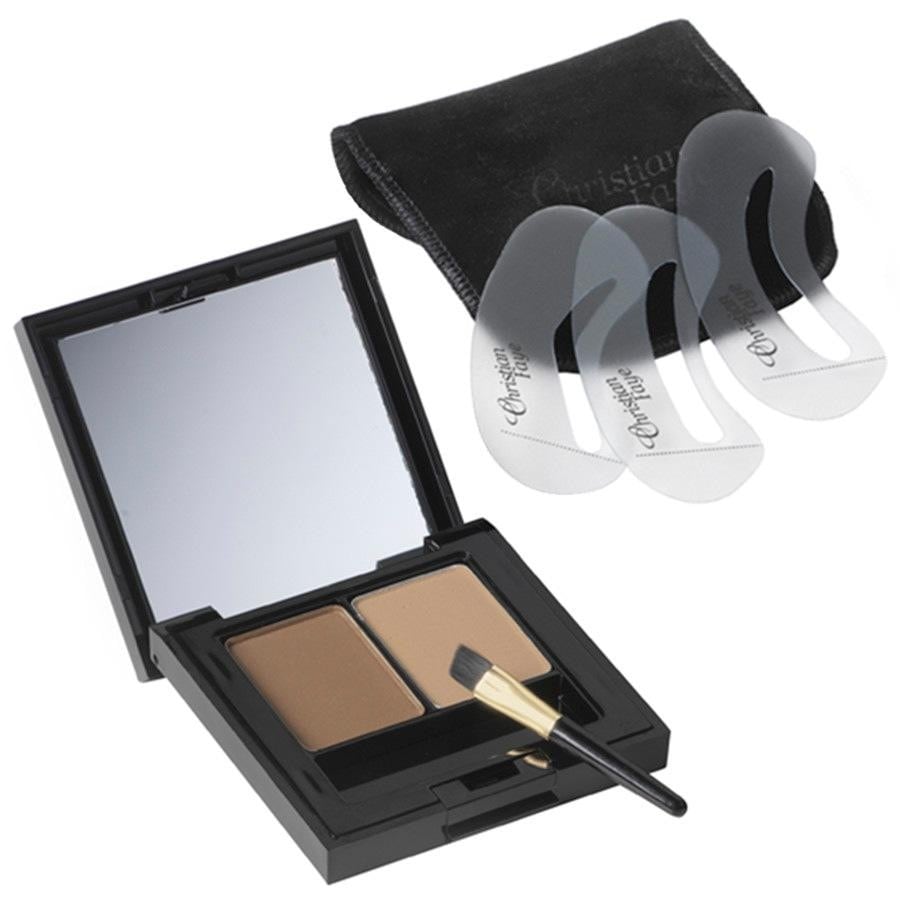 Christian Faye Augenbrauenpuder Augenbrauen-Make-up-Duo – 3 g
