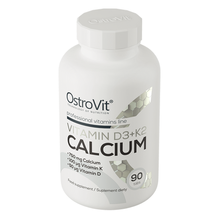 OstroVit Vitamin D3 + K2 + Kalcium