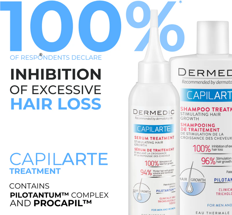 Dermedic Capilarte Serum-Behandlung zur Anregung des Haarwachstums und der Haarregeneration