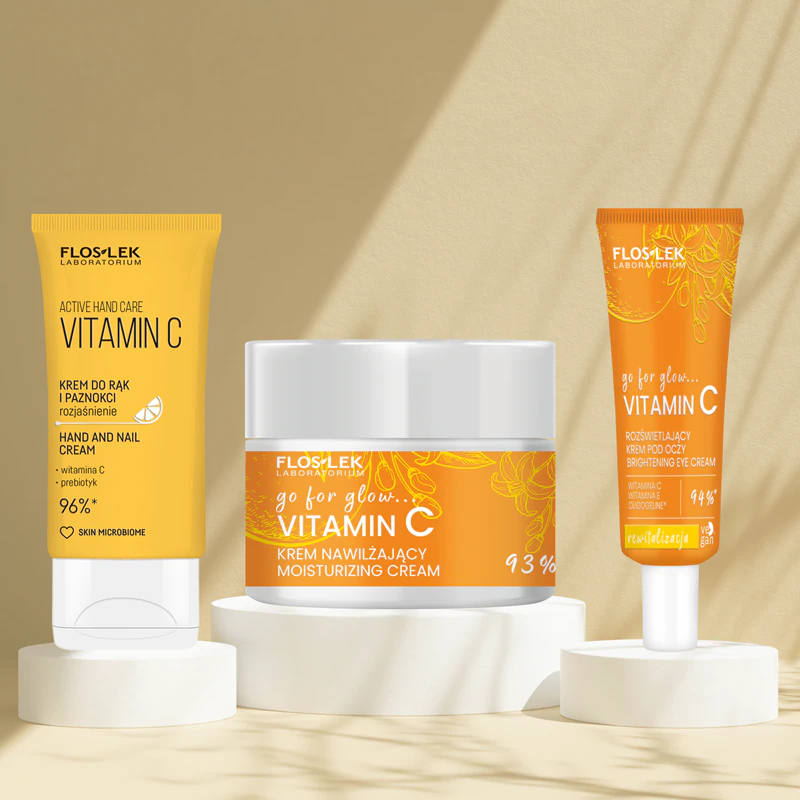 FlosLek Laboratorium Go For Glow Vitamin C Geschenkset mit revitalisierender Wirkung
